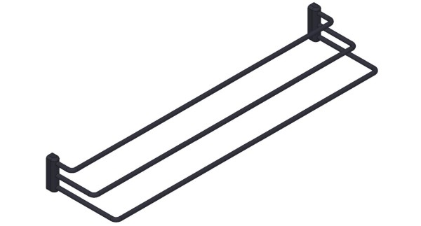 Giese Etagere 3-teilig schwarz matt, 11833-14