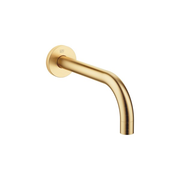 Dornbracht Waschtisch-Wand-Auslauf ohne Ablaufgarnitur SERIENSPEZIFISCH 13800882 Gold gebürstet,1380