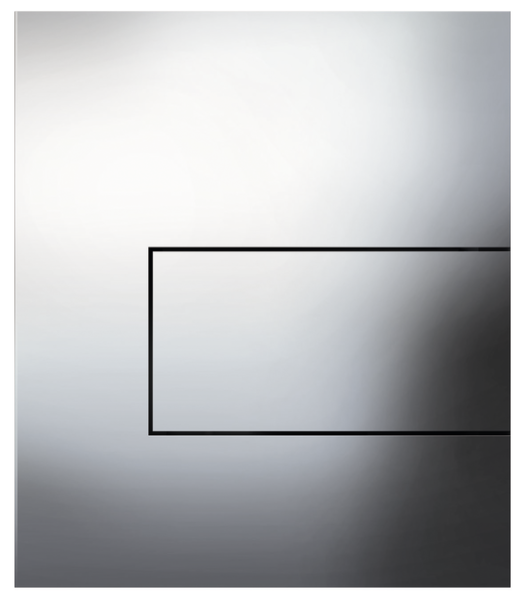 Tece square Urinal-Betätigungsplatte m. Kart. Metall, Chrom glänzend, 9242811