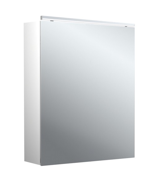 emco Lichtspiegelschrank pure II Classicleuchte, Aufputz, mit Waschtischbeleuchtung, 1 Tür, 600 mm,