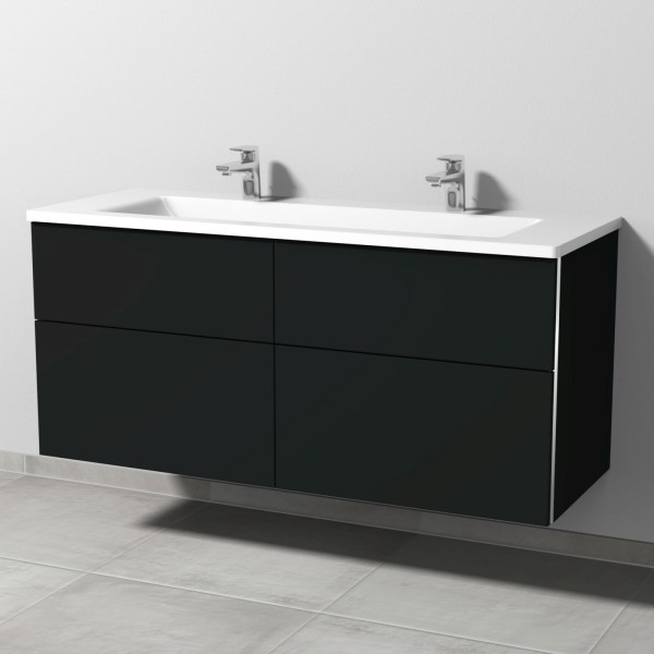 Sanipa 3way Mineralguss-Set Mineralguss-Waschtisch und Unterbau 3way (BP308)