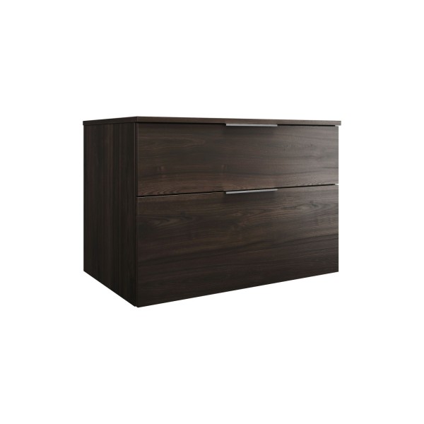 Burgbad Waschtischunterschrank Eqio 619x900x550 Marone Dekor Trüffel, WXXH090F2012
