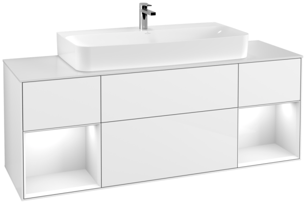 Villeroy & Boch Waschtischunterschrank Finion F21 1600x603x501mm WT mittig, F211GFGF