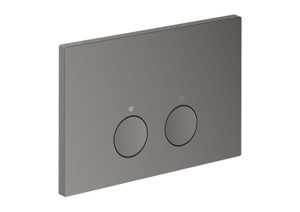 Hansgrohe Drückerplatte Axor FlushPlate für Hansgrohe iFrame Polished Black Chrome,42531330