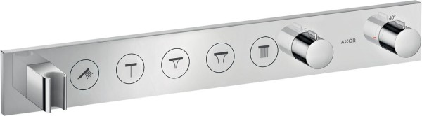 Hansgrohe Thermostatmodul Unterputz Select Axor Fertigset 5 Verbraucher chrom, 18358000