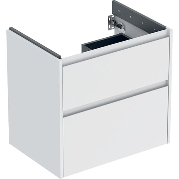 Geberit Renova Plan Unterschrank für Waschtisch, mit zwei Schubladen: 64.4x60.6x44.6cm, 504028001