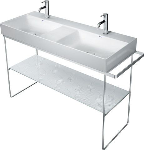 Duravit DuraSquare Metallkonsole Chrom Poliert 1265x451x740 mm - 0031171000