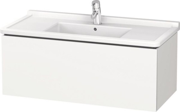 Duravit L-Cube Waschtischunterbau wandhängend Weiß Supermatt 1020x469x408 mm - LC616608484