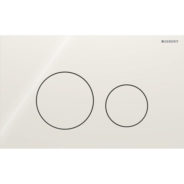 Geberit Sigma 40 Betätigungsplatte, für 2-Mengen-Spülung