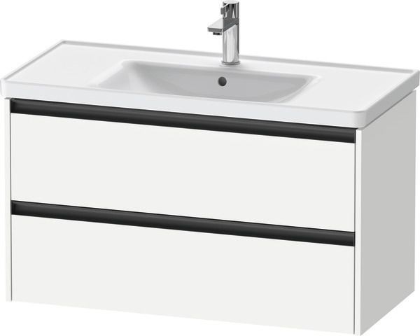 Duravit Ketho.2 Waschtischunterbau wandhängend Weiß Matt 984x455x549 mm - K25284018180000