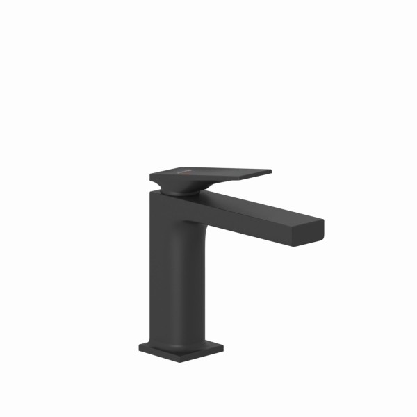 Kludi DECUS Waschtischarmatur 110 ECO PLUS mit Push-Open Ablaufg. mattschwarz, 542893975