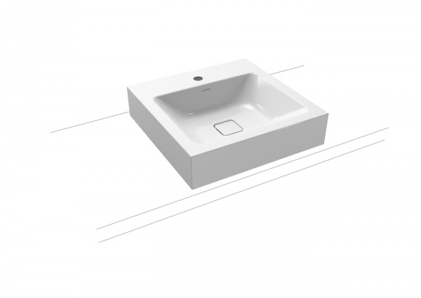 Kaldewei Aufsatzwaschtisch Cono, Modell 3077 ohne Überlauf 500x500, 908406013701