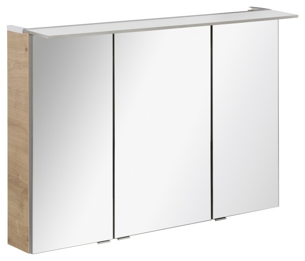 Fackelmann Spiegelschrank B.perfekt 100x69,5x23,5,AstEi,3T,Box, 84122