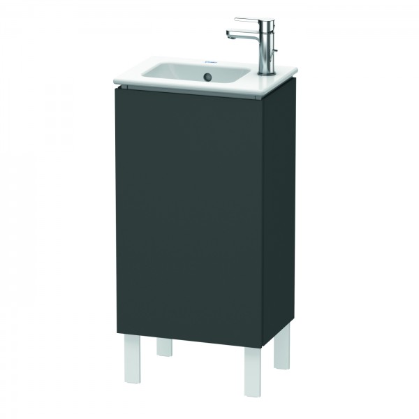 Duravit L-Cube Waschtischunterbau bodenstehend Graphit Matt 420x294x704 mm - LC6273R4949