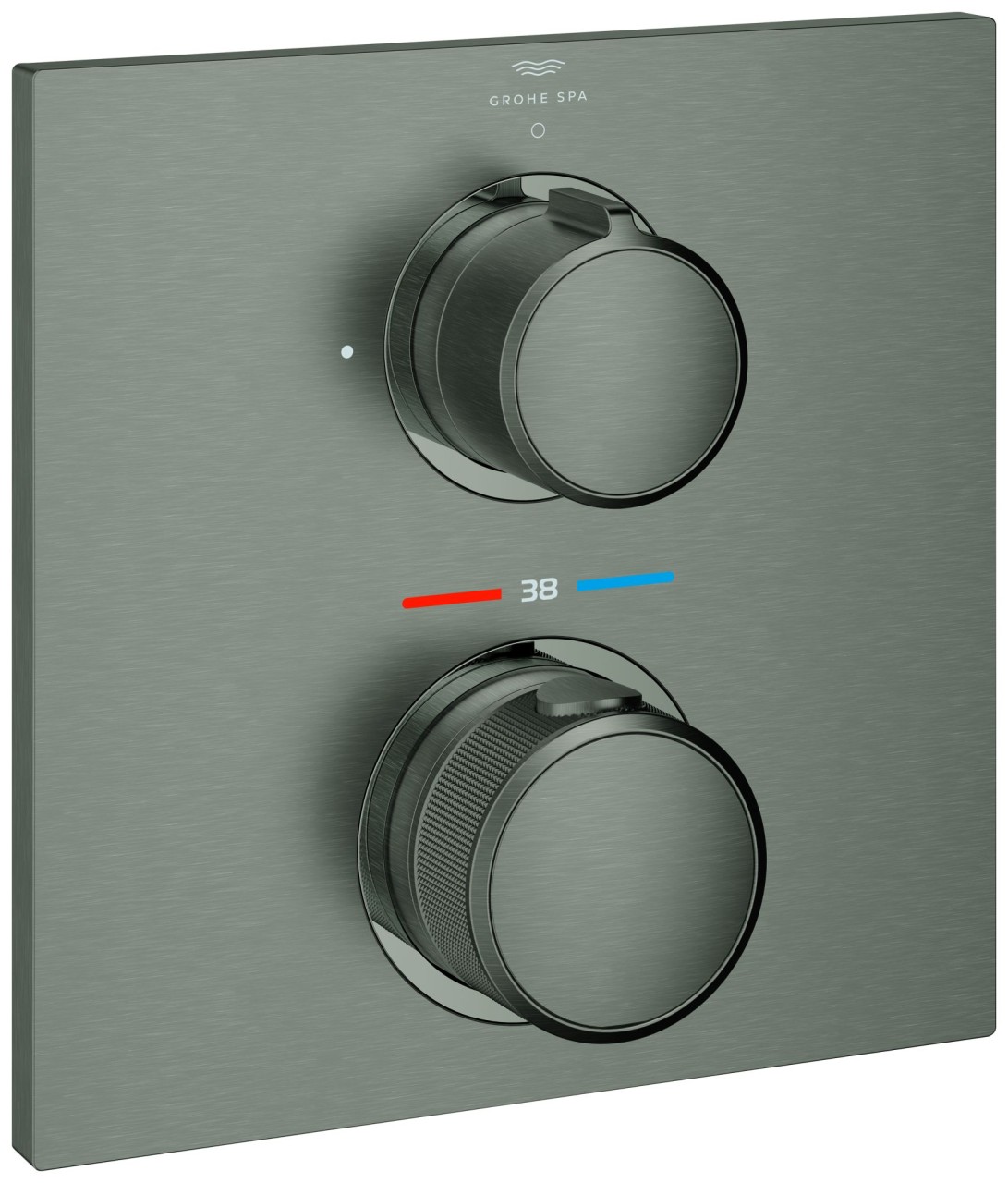 GROHE Thermostat Allure 19380_2 1 ASV FMS f. Rapido SmartBox hard graphite geb, 19380AL2 19380AL2