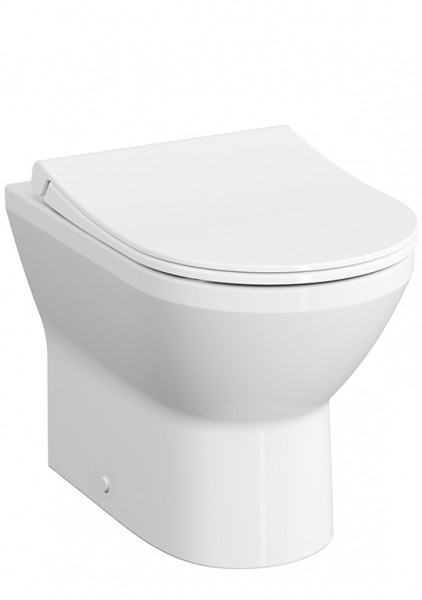 Vitra Integra Stand-WC VitrAflush 2.0 mit Bidetfunktion Weiß, 7059B403-0088