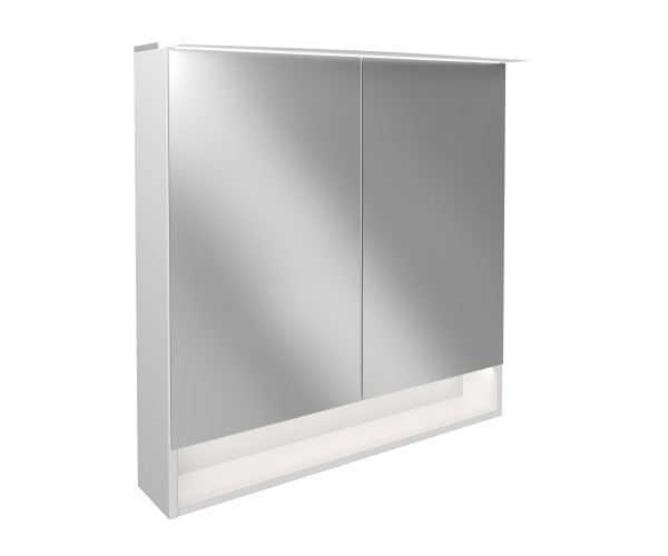 Fackelmann Spiegelschrank B.style 800x809x231 weiß 2T, 84483