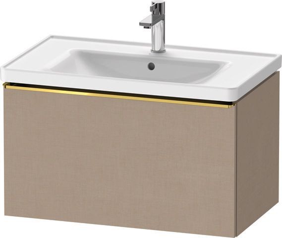 Duravit D-Neo Waschtischunterbau wandhängend Leinen Matt 784x452x440 mm - DE4255034750000