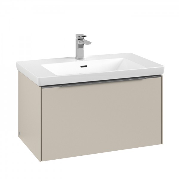 Villeroy & Boch Subway 3.0 Waschbeckenunterschrank, mit Beleuchtung, 1 Auszug, 772 x 432 x 462 mm, C