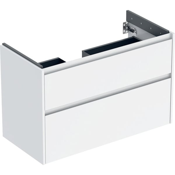 Geberit Renova Plan Unterschrank für Waschtisch, mit zwei Schubladen: 94.8x60.6x44.6cm, 504032011