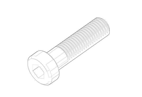 Dornbracht Befestigung Zylinderschraube Ersatzteile 093030047 M8 x 30 mm