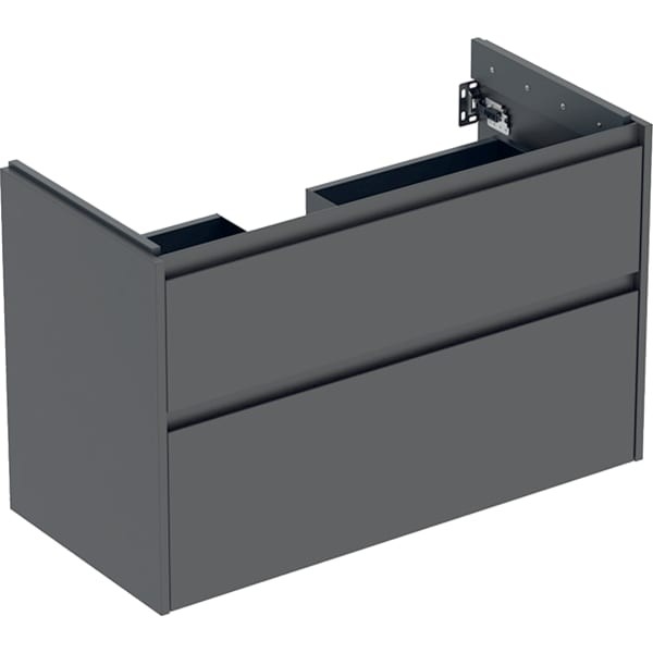 Geberit Renova Plan Unterschrank für Waschtisch, mit zwei Schubladen: 94.8x60.6x44.6cm, 504032JK1
