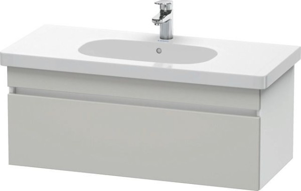 Duravit DuraStyle Waschtischunterbau wandhängend Betongrau & Weiß Matt 1000x453x398 mm - DS638500718