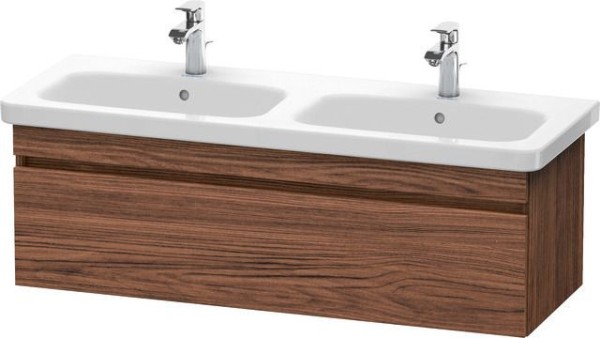 Duravit DuraStyle Waschtischunterbau wandhängend Nussbaum dunkel Matt 1230x448x398 mm - DS639802121