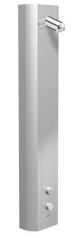 Schell Duschpaneel LINUS DP-SC-T Therm., DUKO Aerosolarm, alu.-elox., 008240899