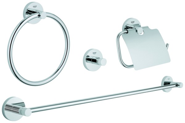Grohe Master Bad-Set 4 in 1 Essentials 40776 chrom, 40776001