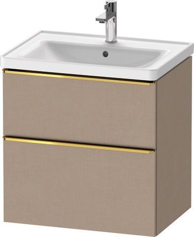 Duravit D-Neo Waschtischunterbau wandhängend Leinen Matt 634x452x625 mm - DE4354034750000