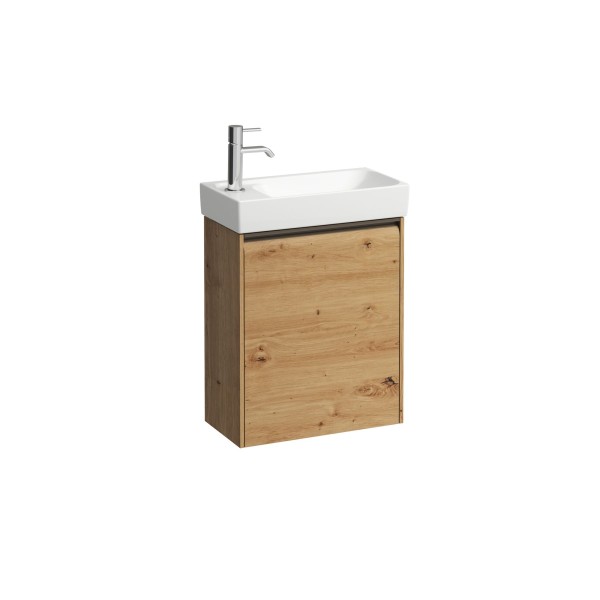 LAUFEN Waschtischunterschrank MEDA 222x437x515 1Tür integ.Griffleiste f.WT H815114 wildeiche, H42155