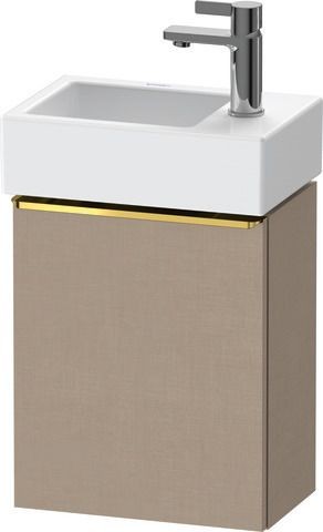 Duravit D-Neo Waschtischunterbau wandhängend Leinen Matt 364x222x440 mm - DE4218L34750000