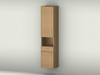 Sanipa Hochschrank 2day Sanipa Hochschrank 2day EG42442R, Terra-Matt, H:1743, B:400, T:340 mm