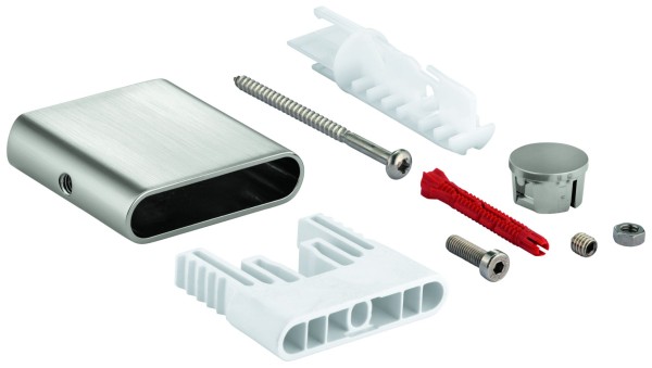 Grohe Brausestangenhalter 48425 für Rainshower SmartActive supersteel, 48425DC0