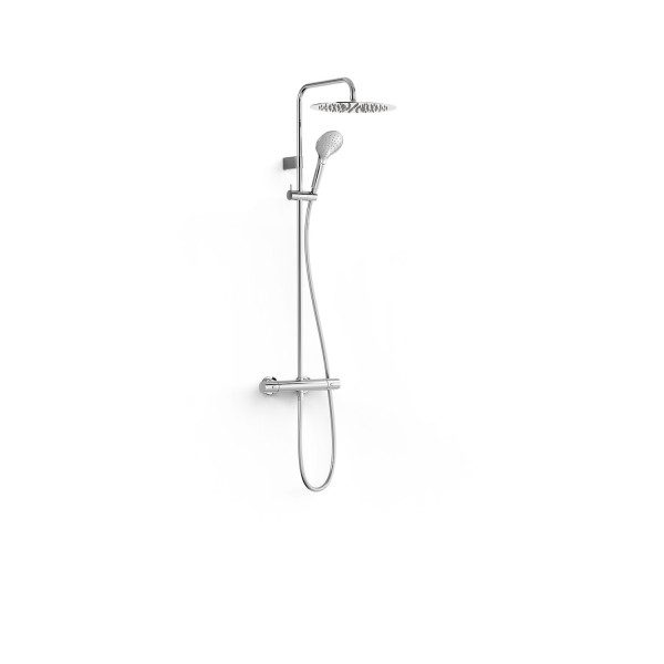 Tres Thermostat Aufputz Duschsystem Over wall , 19039314