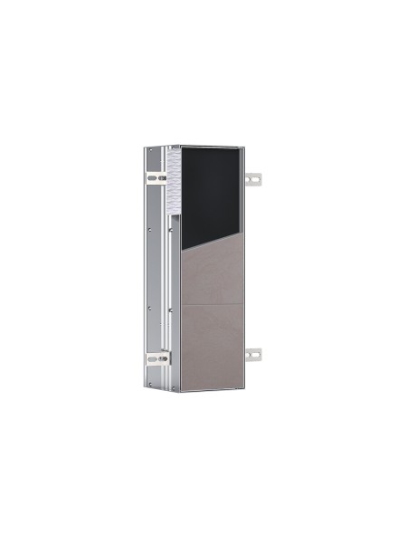 emco Mehrfachpapierhalter asis plus Unterputz, 492 mm, Türanschlag rechts, 975611005
