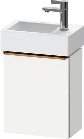 Duravit D-Neo Waschtischunterbau wandhängend Weiß Matt 364x222x440 mm - DE4218R04180000 DE4218R04180000