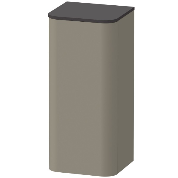 Duravit Happy D.2 Plus Halbhochschrank Stein Grau Seidenmatt 400x360x880 mm - HP1260R9292