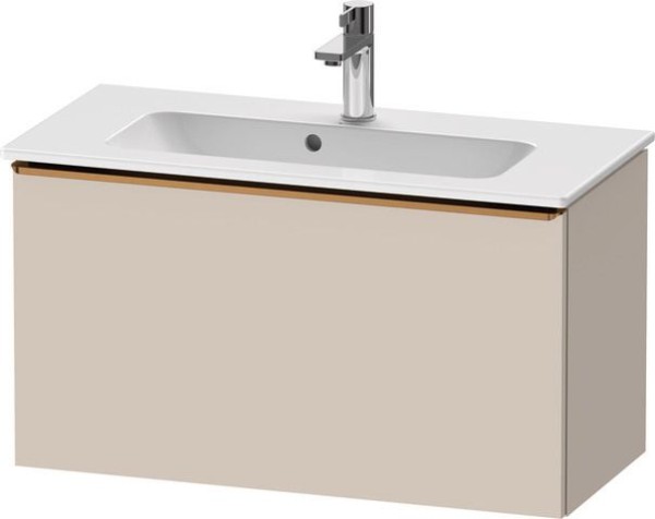 Duravit D-Neo Waschtischunterbau wandhängend Taupe Matt 810x372x440 mm - DE4269004910000