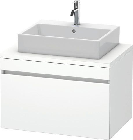 Duravit DuraStyle Konsolenwaschtischunterbau wandhängend Weiß Matt 800x548x512 mm - DS531201818