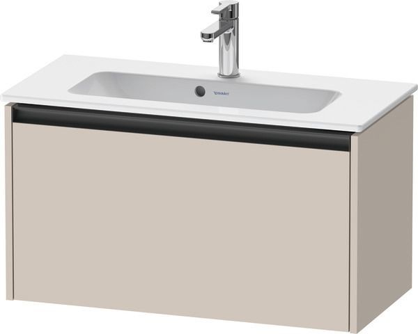 Duravit Ketho.2 Waschtischunterbau wandhängend Taupe Matt 810x390x440 mm - K25056091910000