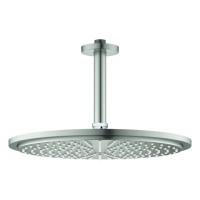 GROHE Kopfbrauseset GROHE Kopfbrauseset Rainshower Cosm. 310, 26067 Deckenauslass 142mm supersteel, 26067DC0