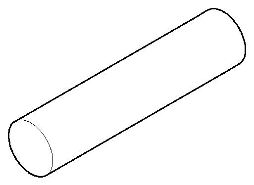 Dornbracht Griff Ersatzteile 092088050 D. 16 x 70 mm Schwarz matt