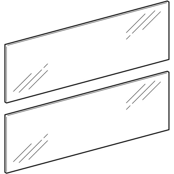 Geberit Spiegelglas Abdeckung innen, Option Spiegelschrank Plus, Modell 800391, 595188000