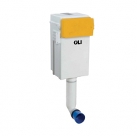 Oli Quadra Plus Oli Quadra Plus Unterputz-Spükasten Pneum. M. 2. Mengenspülk. 6/3Ltr. ,Mit Wandh.