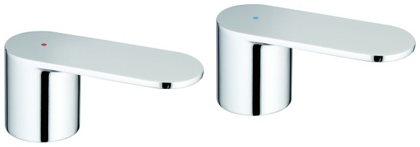 GROHE Griffpaar Eurosmart C 48306 Markierung blau/rot chrom, 48306000
