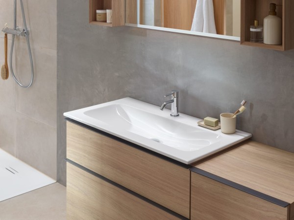 Geberit iCon Unterschrank für Waschtisch, 2 Schubladen