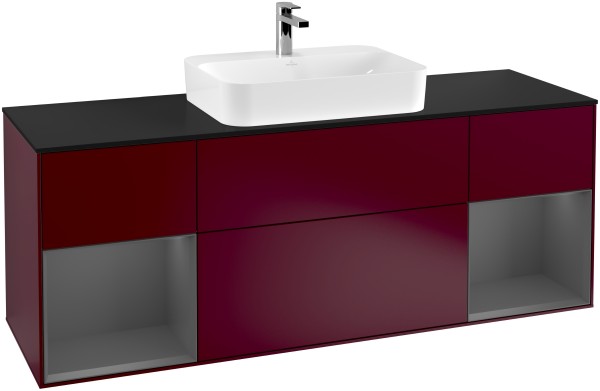 Villeroy & Boch Waschtischunterschrank Finion F45 1600x603x501mm WT mittig, F452GKHB
