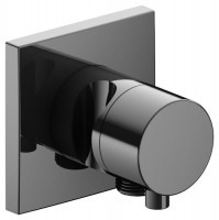 Keuco 2-Wege Keuco 2-Wege Ab-u.Umstellv.IXMO Comf.59557, Schlauchan./Brauseh.eckig,Schwarzchr.pol, 59557121202